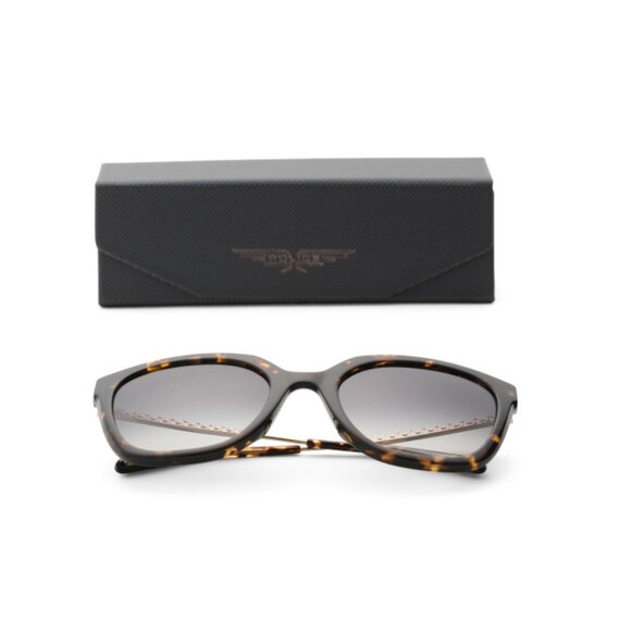 POLICE Havana 54mm Square Sunglasses